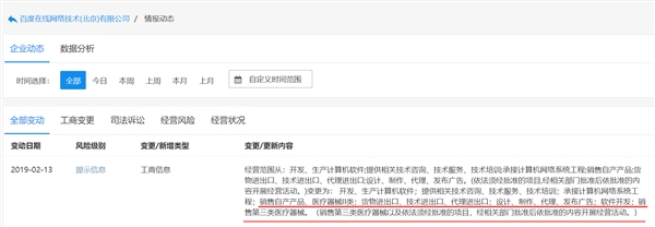 工商信息变更 新增Ⅱ类医疗器械经营范围指南与注意事项